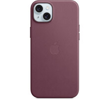 Apple kryt z tkaniny FineWoven s MagSafe na iPhone 15 Plus, morušově rudá_1439291572