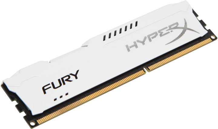 HyperX Fury White 8GB (2x4GB) DDR3 1600 CL10_679814733