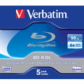 Verbatim BD-R DL, 6x, 50GB, 5 ks, jewel