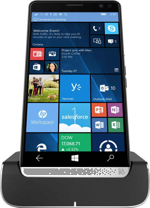 HP Elite x3, Win10, černá + Desk Dock + Headset + Premium packaging_382044723