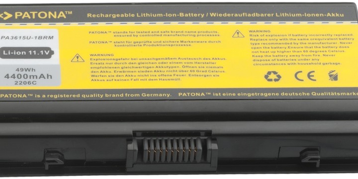 Patona baterie pro TOSHIBA SATELLITE L40 10,8V 4400mAh_858957357
