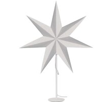 Emos Svícen na žárovku E14 s papírovou hvězdou bílý, 67x45 cm, vnitřní_1885853388