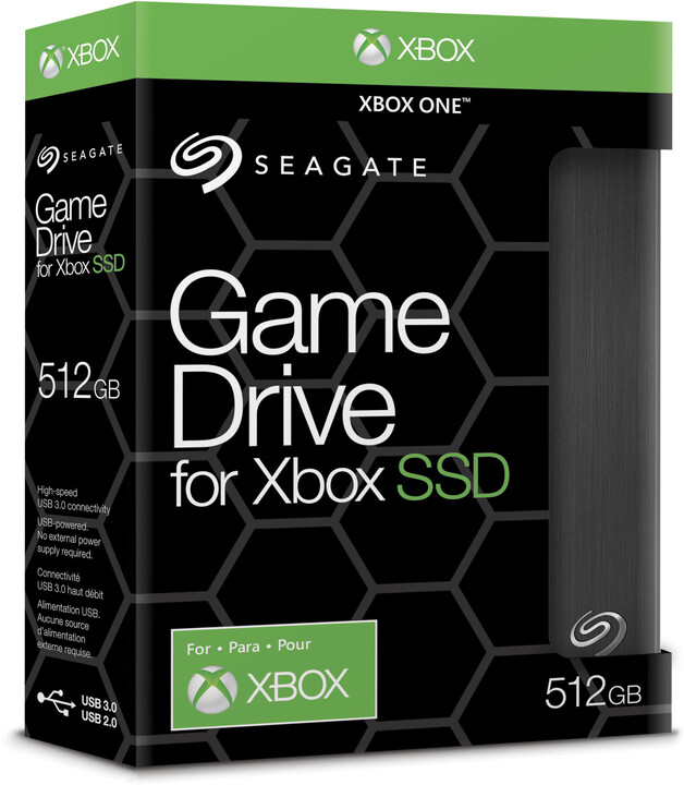 Seagate Xbox Game Drive SSD - 512GB_899938807