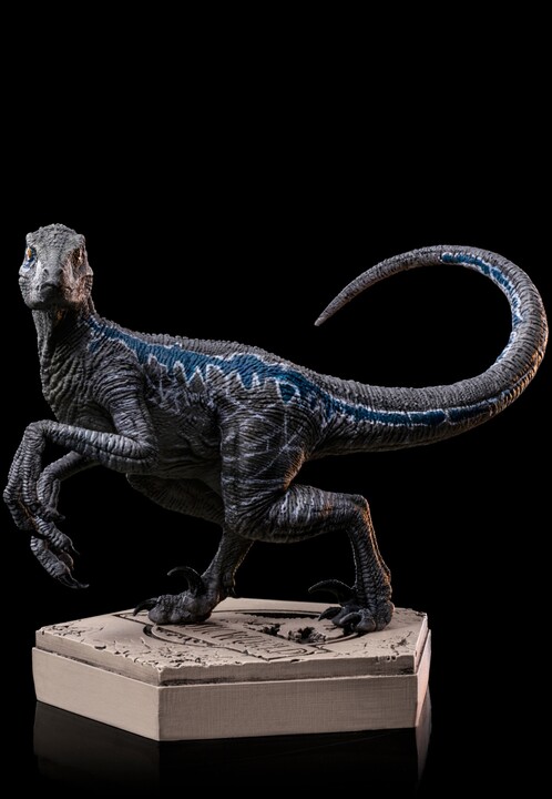 Figurka Iron Studios Jurassic Park - Velociraptor Blue B - Icons_2053161521