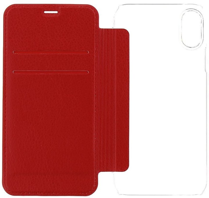 Guess Iridescent Book Pouzdro Red pro iPhone X_883169245