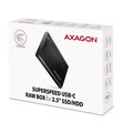 AXAGON EE25-A6C RAW box, černá_1807659562