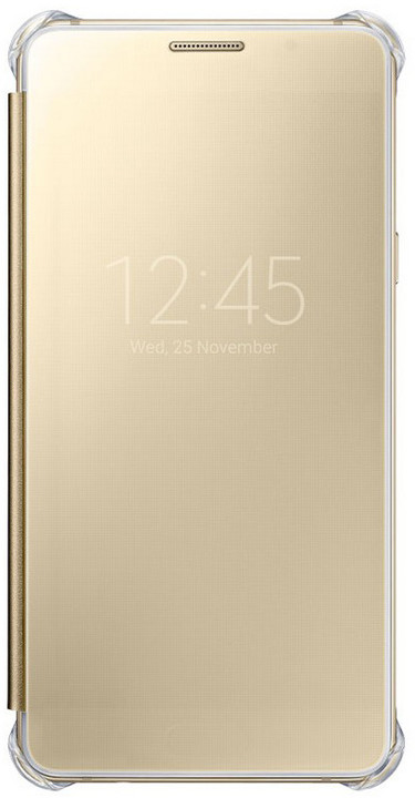 Samsung EF-ZA510CF ClearView Cover A5 2016, zlatý_33375978