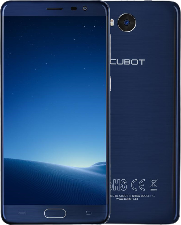 CUBOT A5, 3GB/32GB, modrá_1931165443