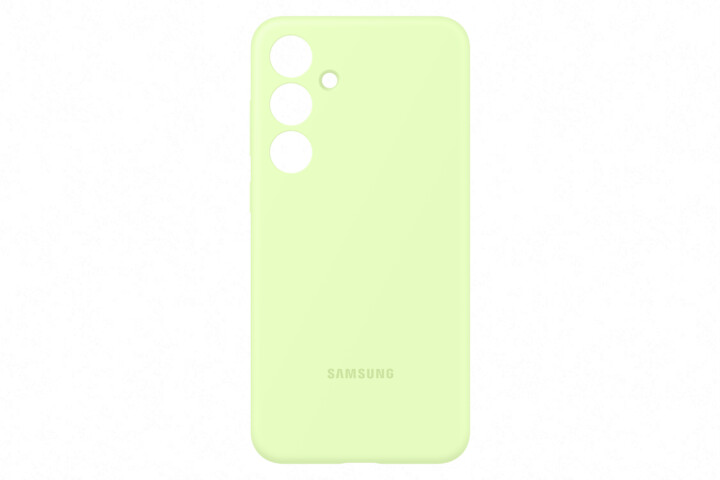 Samsung silikonový zadní kryt pro Galaxy S24+, světle zelená_1084656533