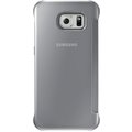 Samsung Clear View EF-ZG920B pouzdro pro Galaxy S6 (G920), stříbrná_1179819184
