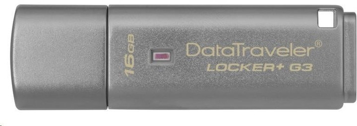 Kingston USB DataTraveler DTLocker+ G3 16GB_507725047