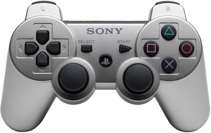 Sony PlayStation3 Dualshock Wireless Controller SILVER_1351394944