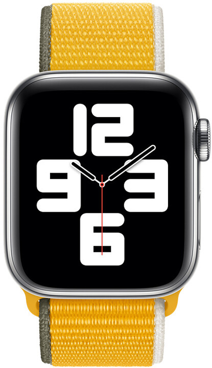 Apple řemínek pro Watch Series, provlékací, sportovní, 40mm, žlutá_1630971913