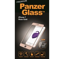 PanzerGlass Premium pro Apple iPhone 7/8, růžově zlatá_1371331581