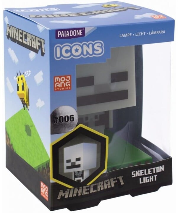 Lampička Minecraft - Skeleton Icon Light_800876072