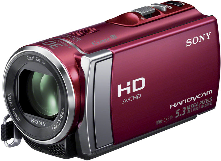 Sony HDR-CX210ER, červená_1426551475
