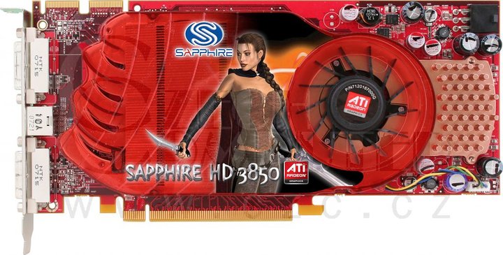 Sapphire ATI Radeon HD 3850 256MB, PCI-E, lite retail_715932788