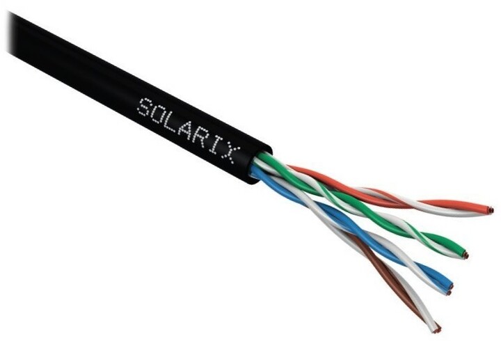 Solarix instalační kabel CAT5E UTP PE Fca 100m/box_906951008