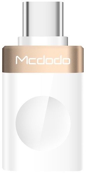 Mcdodo redukce z USB 3.0 A/F na USB-C s OTG, zlatá_349099764