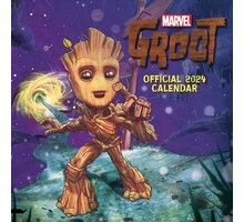 Kalendář 2024 Marvel - Groot, nástěnný