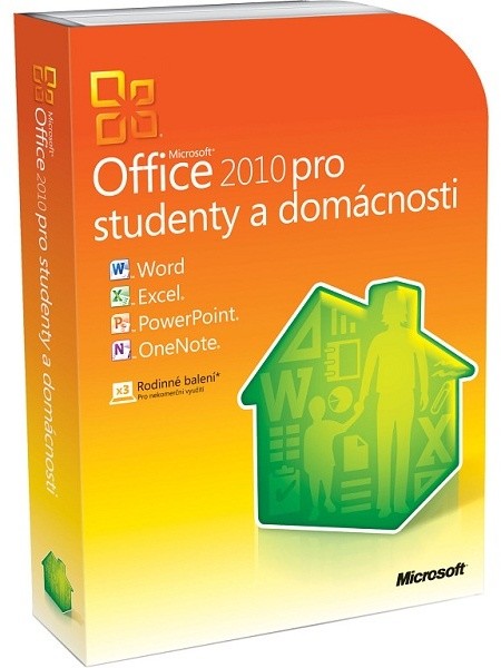 Microsoft Office 2010 pro studenty a domácnosti (DVD)_1003515475