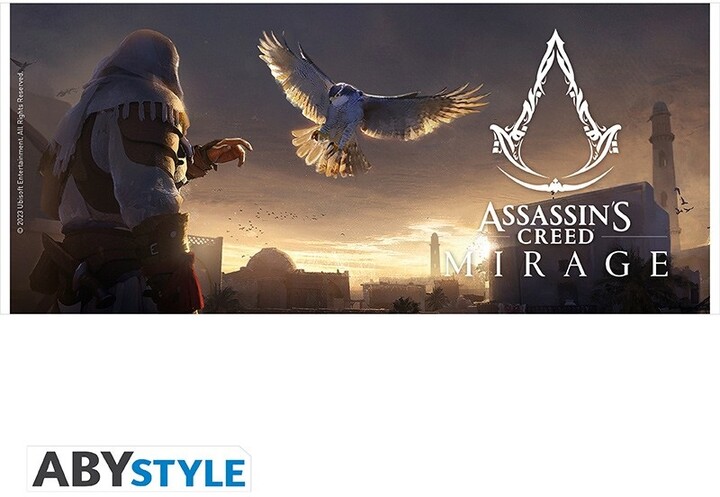 Hrnek Assassins Creed: Mirage - Basim and eagle, 320ml_787025985
