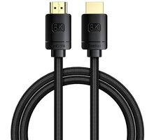 BASEUS kabel HDMI 2.1, M/M, 8K, 1m, černá_754641120