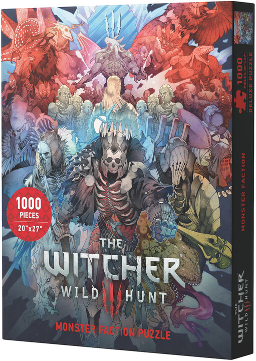 Puzzle The Witcher - Wild Hunt, 1000 dílků_169205353
