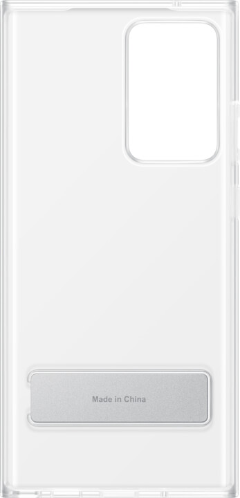 Samsung ochranný kryt Clear Cover pro Samsung Galaxy Note20 Ultra se stojánkem, transparentní_586404967