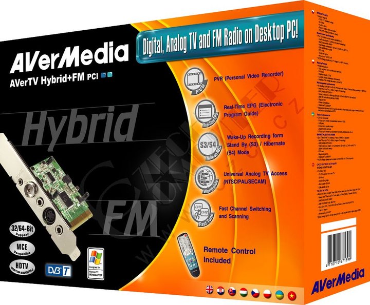 AVerTV Hybrid + FM PCI_1611058869