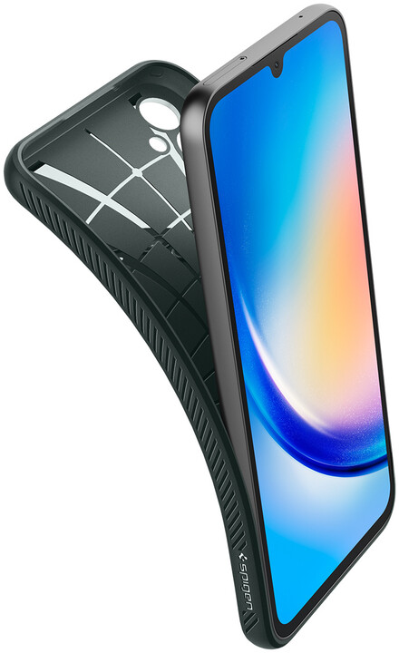 Spigen ochranný kryt Liquid Air pro Samsung Galaxy A34 5G, zelená_870754829