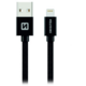 SWISSTEN datový kabel USB-A - Lightning, opletený, 2m, černá