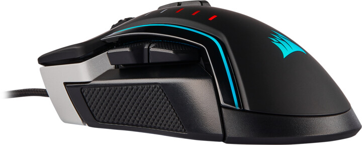 Corsair Glaive RGB PRO, černá/šedá_1406787944