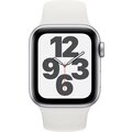 Apple Watch SE Cellular, 40mm, Silver, White Sport Band - Regular_1959520787