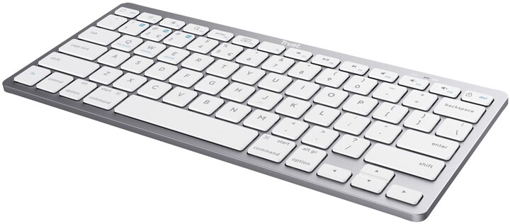 Trust Basics keyboard, stříbrná_1465611237