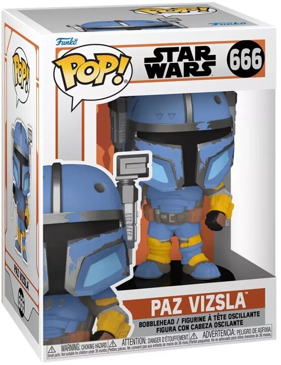 Figurka Funko POP! Star Wars: The Mandalorian - Paz Vizsla (Star Wars 666)_843815193