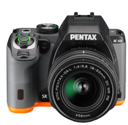 Pentax  K-S2 černá/oranžová + DAL 18-50 DC WR RE + DAL 50-200 WR_715832110