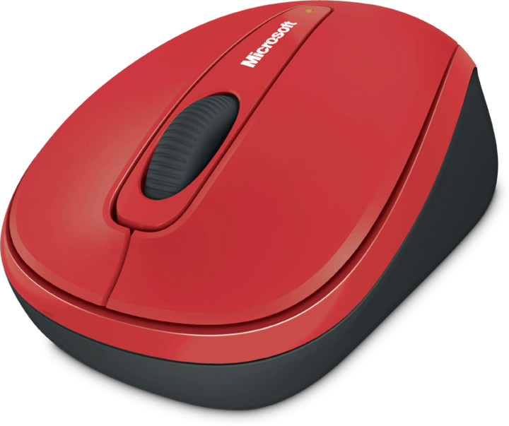 Microsoft Mobile Mouse 3500, červená