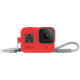 GoPro Sleeve + Lanyard (HERO8 Black) červený