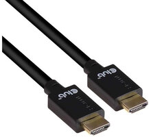 Club3D kabel HDMI 2.1, M/M, 4K@120Hz, 8K@60Hz, Ultra High Speed, 3m, černá Poukaz 200 Kč na nákup na Mall.cz