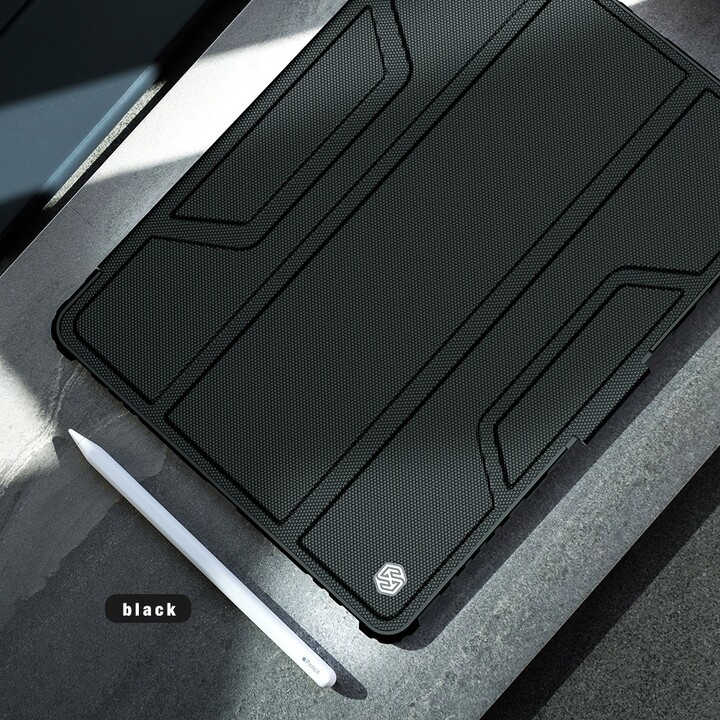 Nillkin flipové pouzdro Bumper Pro Protective Stand pro iPad 10.2&quot; 2019/2020, černá_102147677