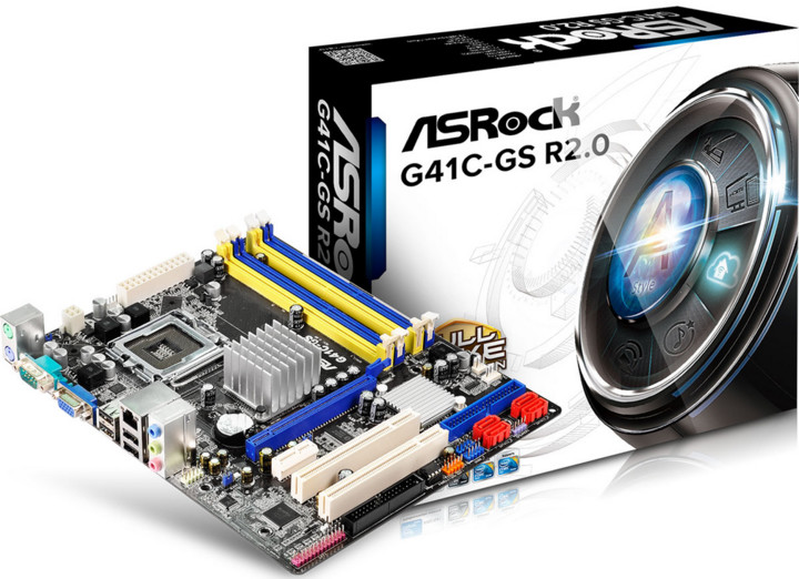 ASRock G41C-GS R2.0 - Intel G41_34740980