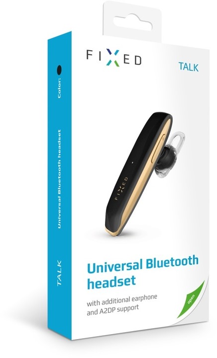 FIXED Talk Bluetooth Headset, černá_426496310