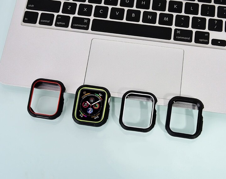 COTEetCI ochranný kryt PU + TPU pro Apple Watch, 44mm_1526695950