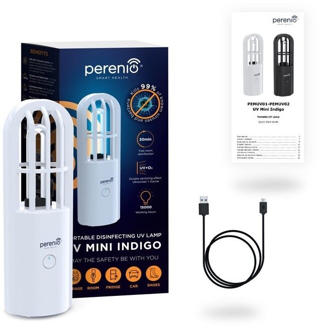 UV lampa Perenio - UV Mini Indigo White_550065665
