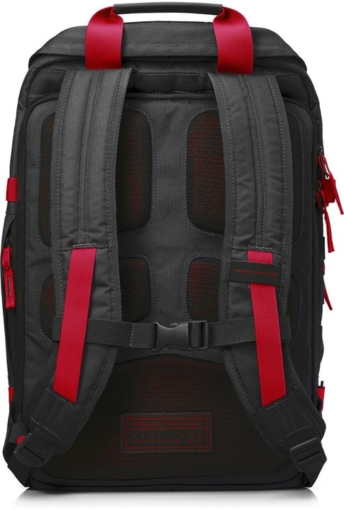 HP Odyssey Sport Backpack 15.6&quot;, černo-červená_210229095