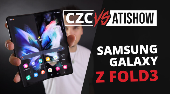 Mají ohebné mobily budoucnost? - Samsung Galaxy Z Fold3 | CZC vs AtiShow #58