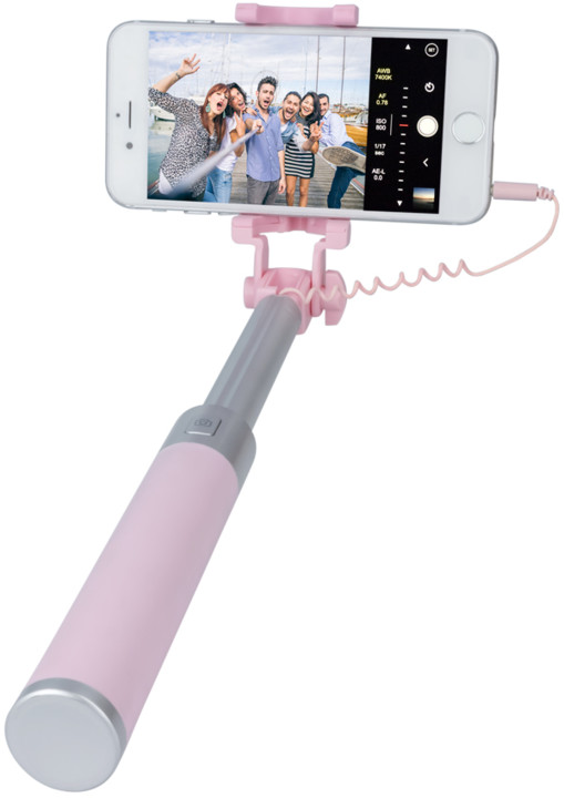 Forever selfie tyč JMP-200, růžová_2029531206