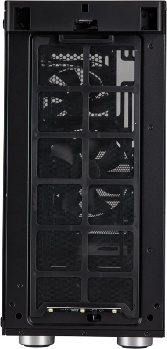 Corsair Carbide Series 275R, Tempered Glass, černá