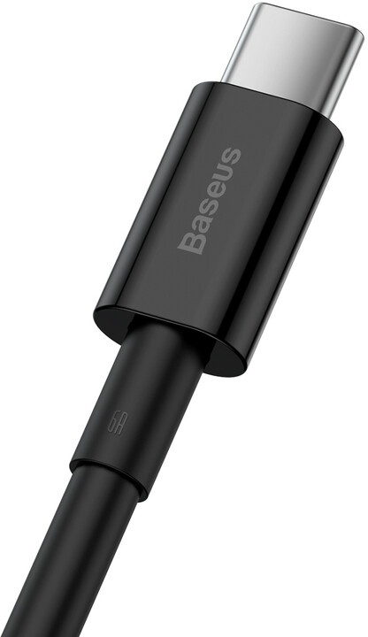 Baseus nabíjecí / datový kabel Superior Series USB-A - USB-C, 66W, 1m, černá_56401760
